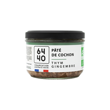 Pâté de cochon Thym Gingembre